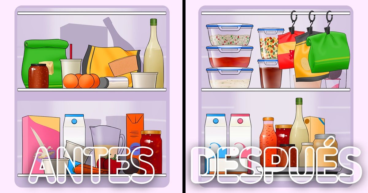 Cómo organizar tu refrigerador
