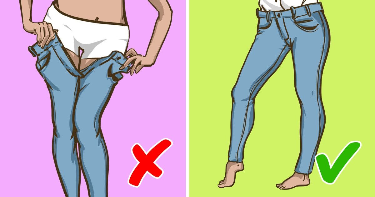 Cómo hacer que tus jeans sean más amplios