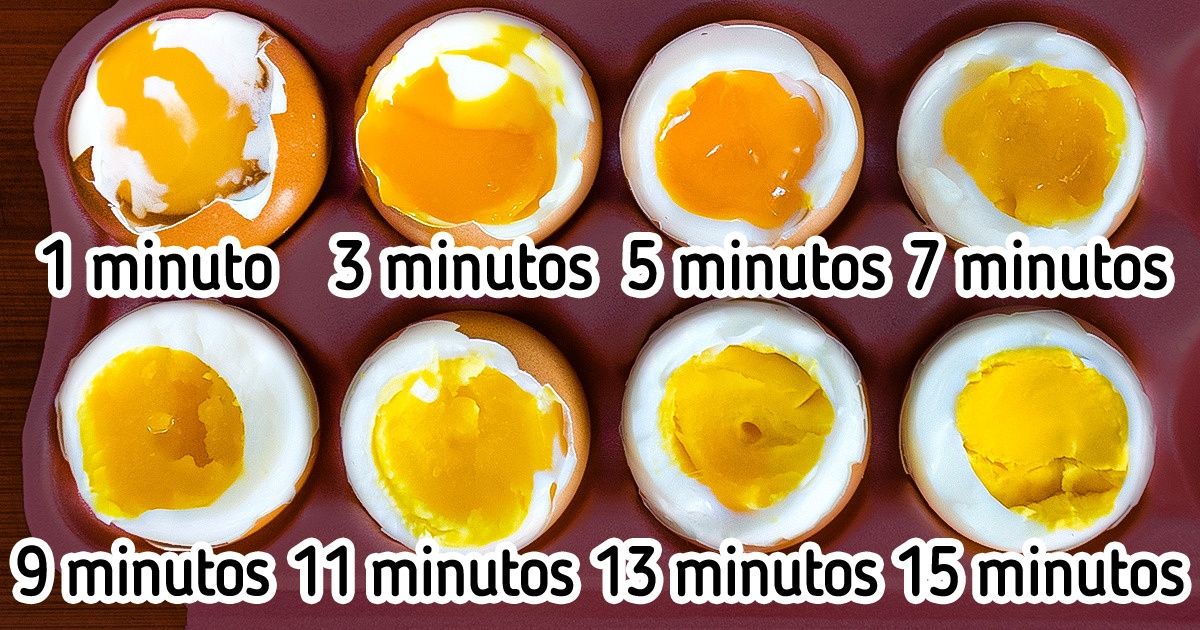 Cómo cocinar correctamente los huevos duros y pasados por agua