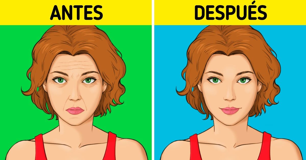 6 Simples ejercicios para reducir las arrugas de la cara