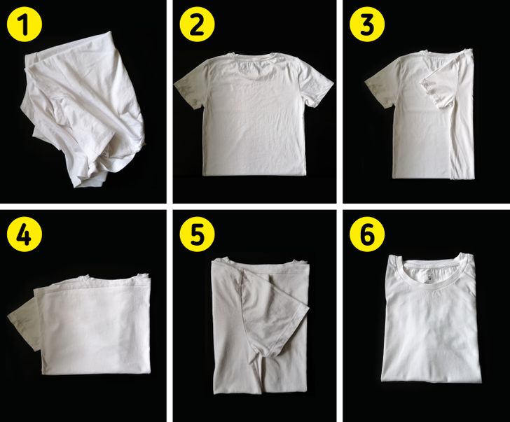 Cómo doblar una camiseta de forma perfecta / Ideas En 5 Minutos