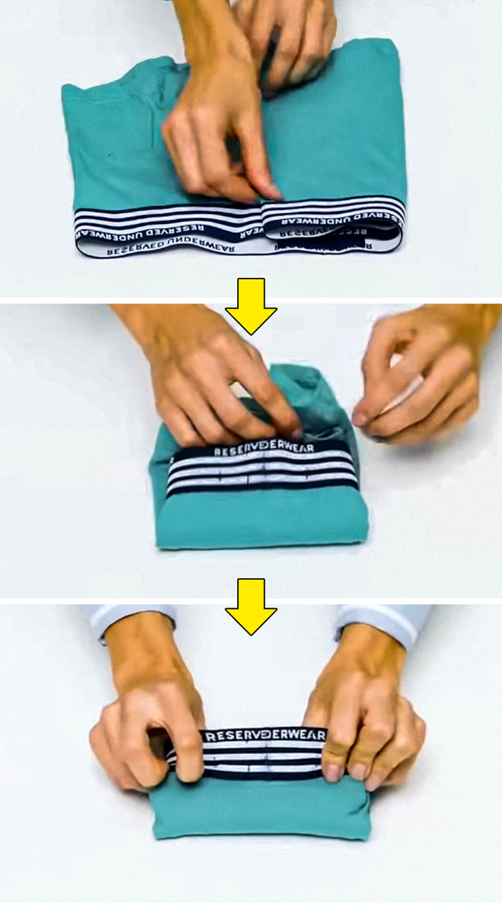 Cómo doblar la ropa de modo que ocupe menos espacio / Ideas En 5 Minutos