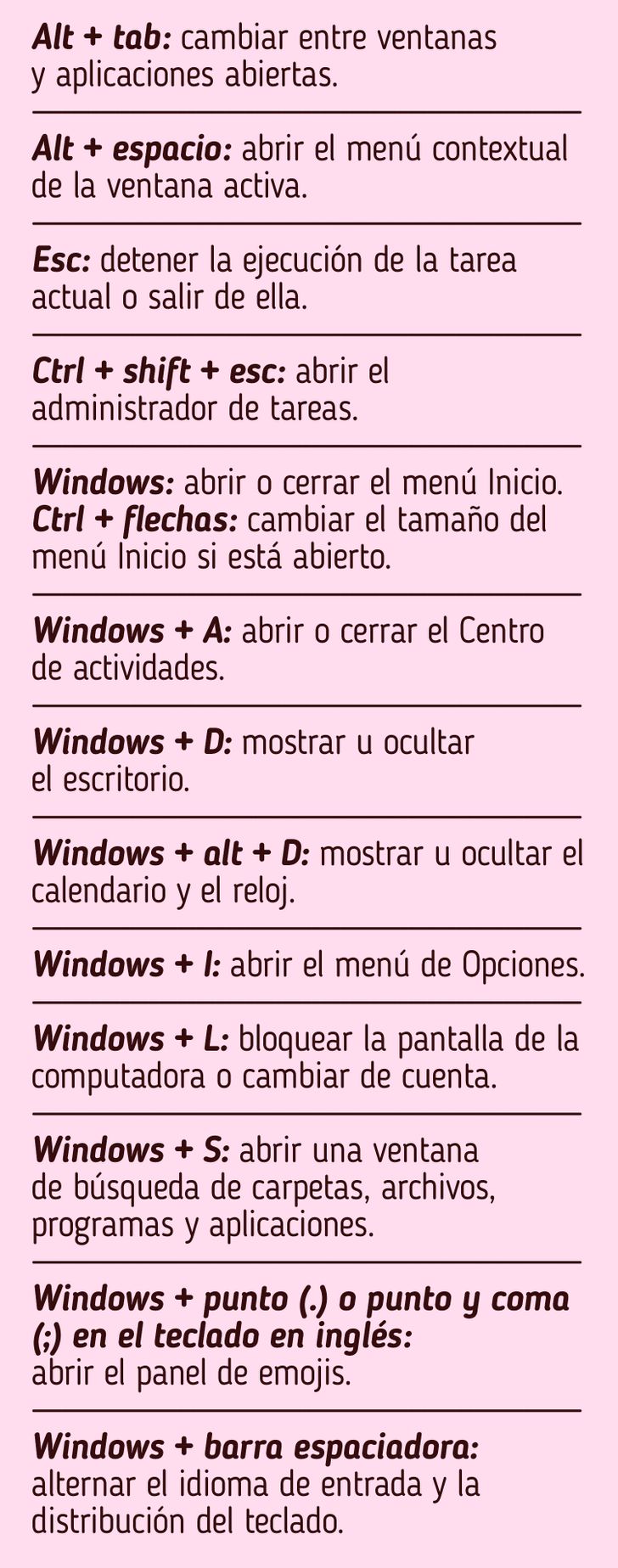 Conoce Los Mejores Atajos De Teclado Para Windows Hot Sex Picture 0560